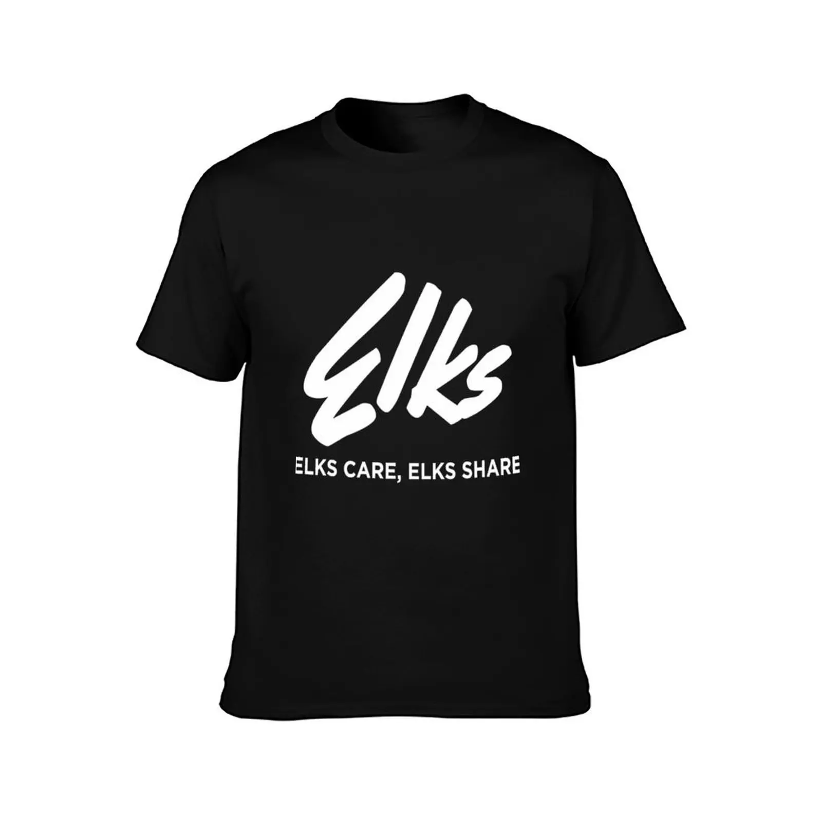 BPOE ELKS 823 LODGE \t T-Shirt Summer Casual Cotton Tee Oversized Streetwear Tops Vintage Graphic Print Unisex Men Women