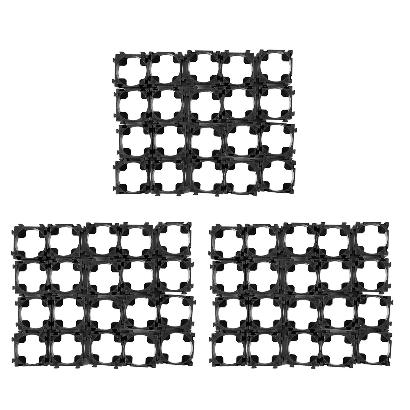 AS60-60 Pcs 18650 Lithium Cell Battery Holder Bracket For DIY Battery Pack