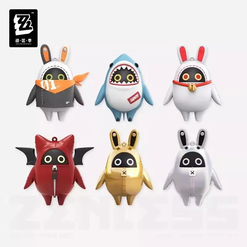 

Zenless Zone Zero Bangboo Blind Box Series 2 Figure Keychain Pendant Collectible Anime Game Character Gift For Fans