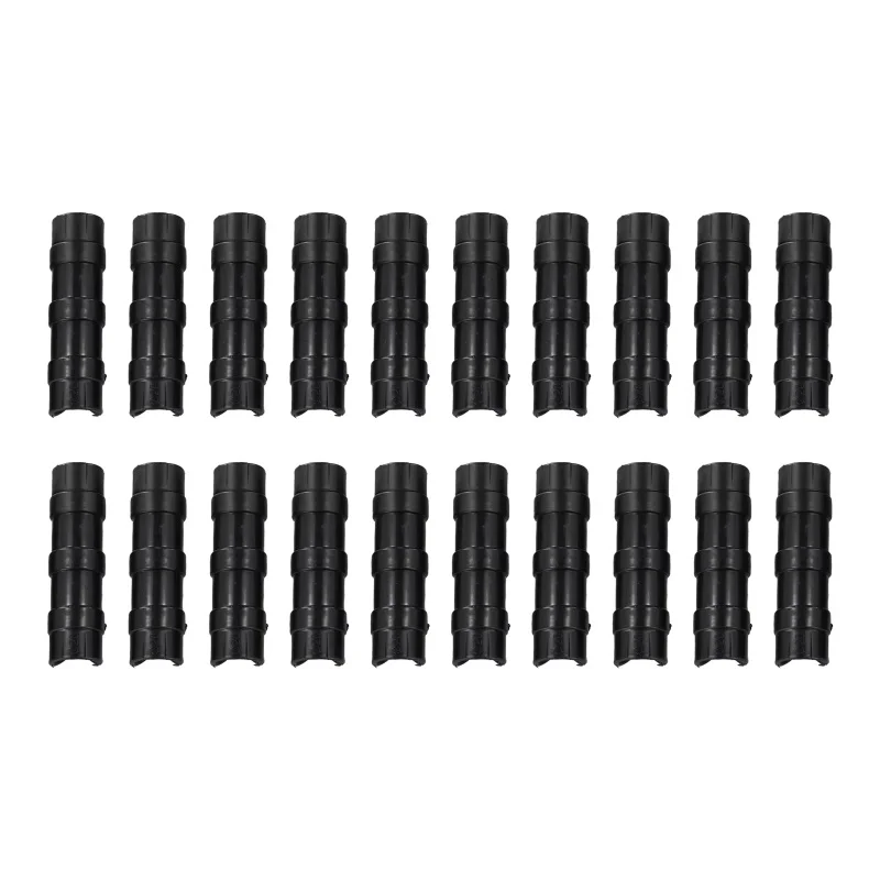20Pcs Greenhouse Film Clips ABS Plastic Fixed Pipe Frame Tube Clamp 20 25mm Plant Greenhouse Film Fixing Clips For Farm Garden