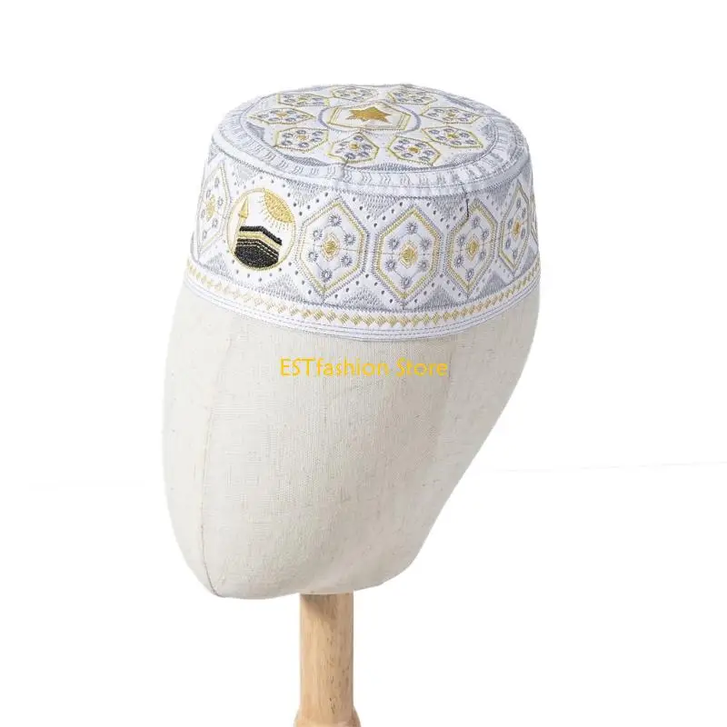 Y5GC Classical Yarmulke Hat for Boys and Girls Easy to Carry Foldable Design for Travel