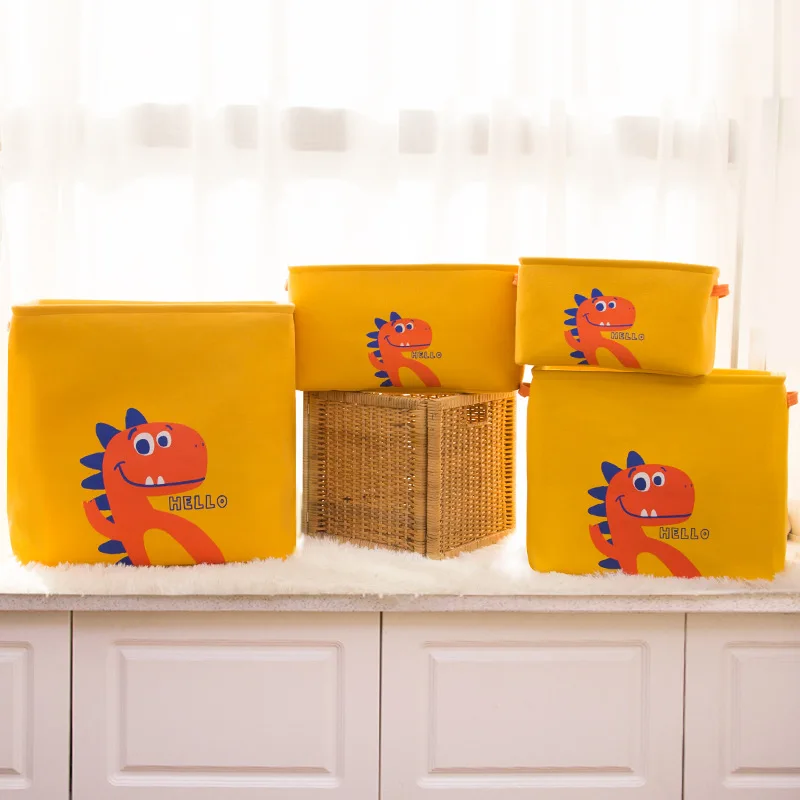 

Big Mac cartoon storage basket multi-functional folding storage basket beam mouth fabric storage basket toy storage dustproof