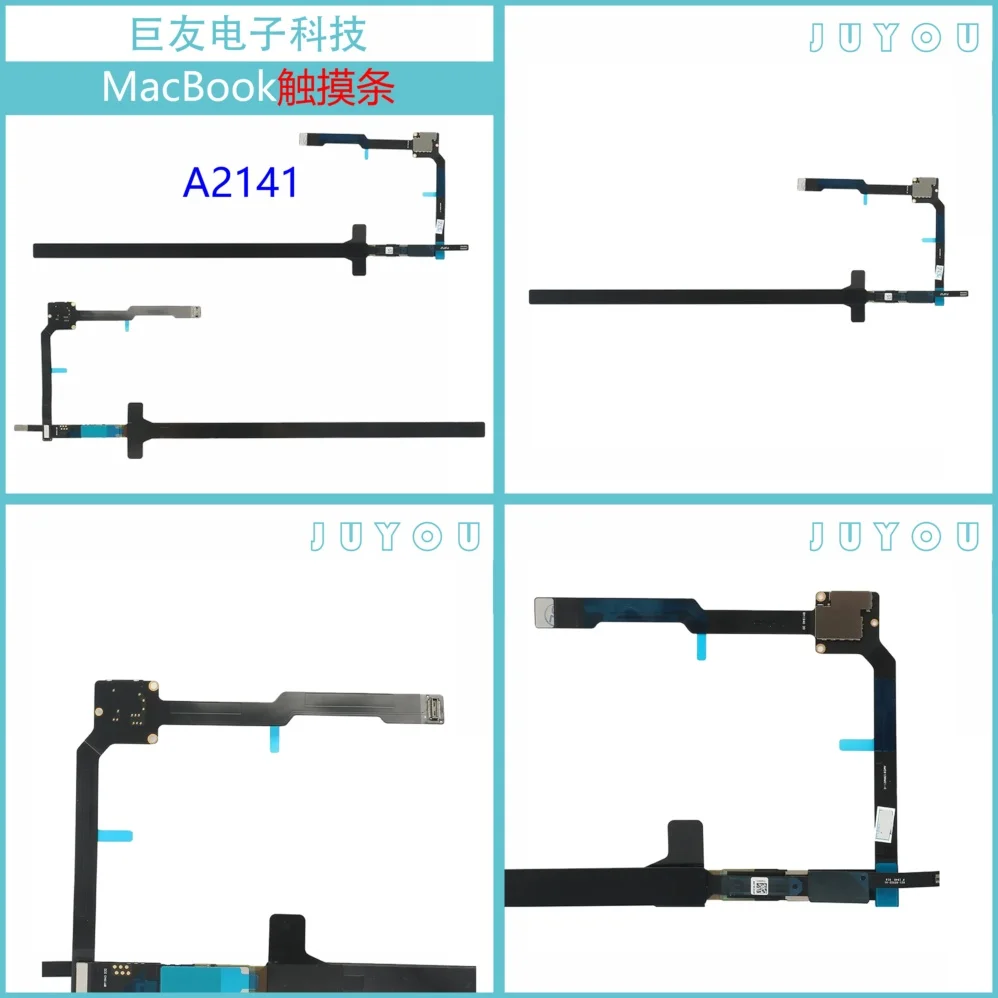 

For Apple MacBook A2141 Touch Bar Replacement with Flex Cable Speaker Driver Loudspeaker for Laptop Audio Upgrade Compatible