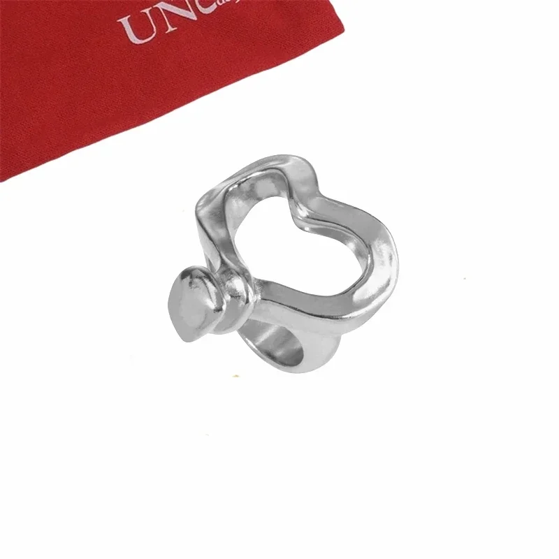 2024 UNO DE 50 Women's Ring in 925 Silver, Fashionable and Unique Design for Party