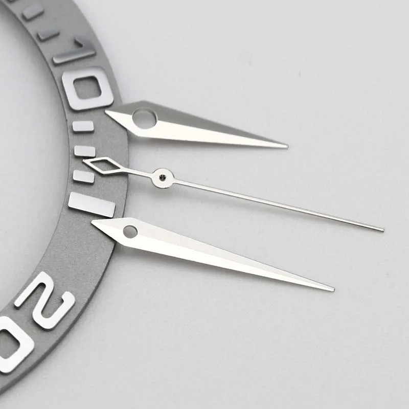 الفضة Presage كوكتيل الوقت Dauphine ساعة الأيدي مجموعة ل Seiko NH35 38 حركة إبرة استبدال أجزاء إكسسوارات الساعة