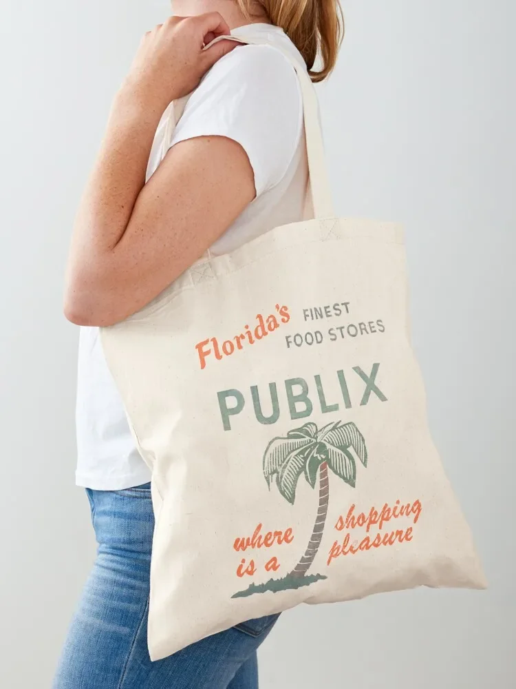 Publix ---- Vintage Store Aesthetic Tote Bag Handbags women custom bags Women's bag large tote bag