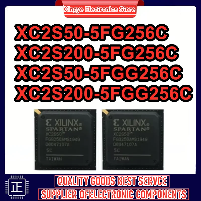 XC2S50-5FG256C XC2S50-5FGG256C XC2S200-5FG256C XC2S200-5FGG256C XC2S50-5FG256 XC2S200-5FG256 XC2S50 XC2S200 XC IC Chip BGA256