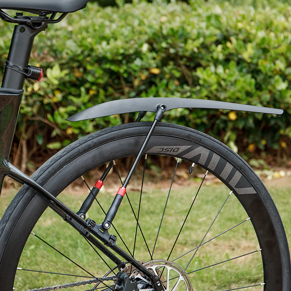 Bicycle Mudguard Adjustable Bicycle Wings Quick Release Road Bike Rear Front Fender Mountain Bike Mudguard Bicycle Accessories