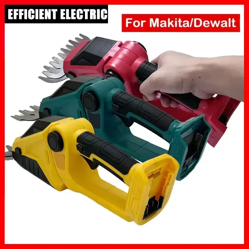 

Аккумуляторный триммер для живой изгороди, электрический триммер для травы, 2-в-1, триммер для втулки, ножницы для травы, садовые инструменты для Milwaukee, аккумулятор 18 В