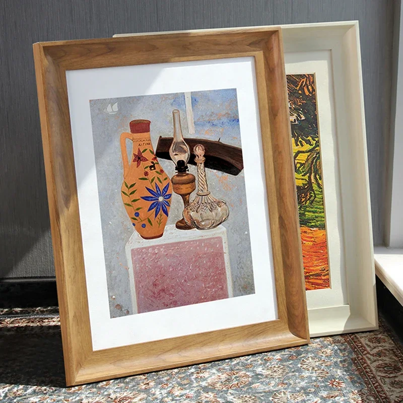 

American Style Large Photo Frame Certificate Embroidery Painting Frame Stylish Creative Decor Cadre Photo Mural Home Accessories
