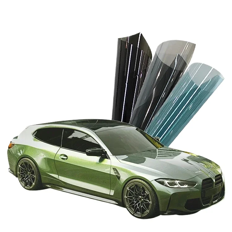 Security Sun Protection Manufacture Anti-glare 6% VLT 99% UV Water Proof Solar Glass Nano Ceramic Tint Car Window Film