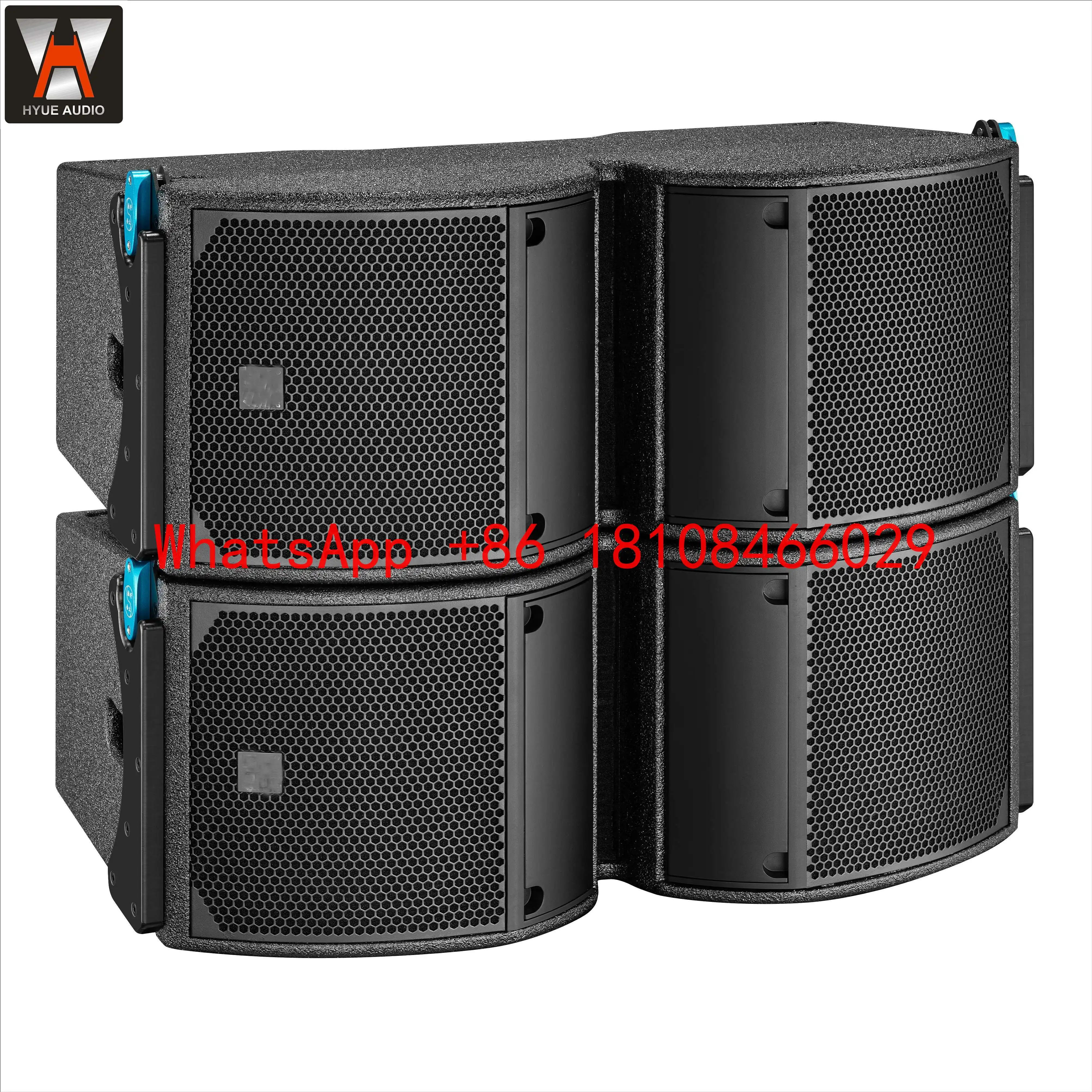 

Hongyue Sound Original Design Passive Dual 10 Inch Full-Range Line Array Professional Stages Speaker