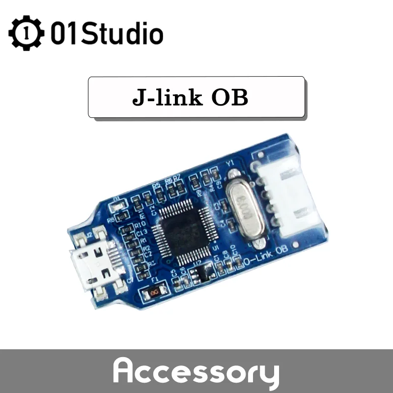

01Studio, совместимый с эмулятором OB J-Link, программатором отладчиков, загрузкой SWD pyBLE-NRF52840