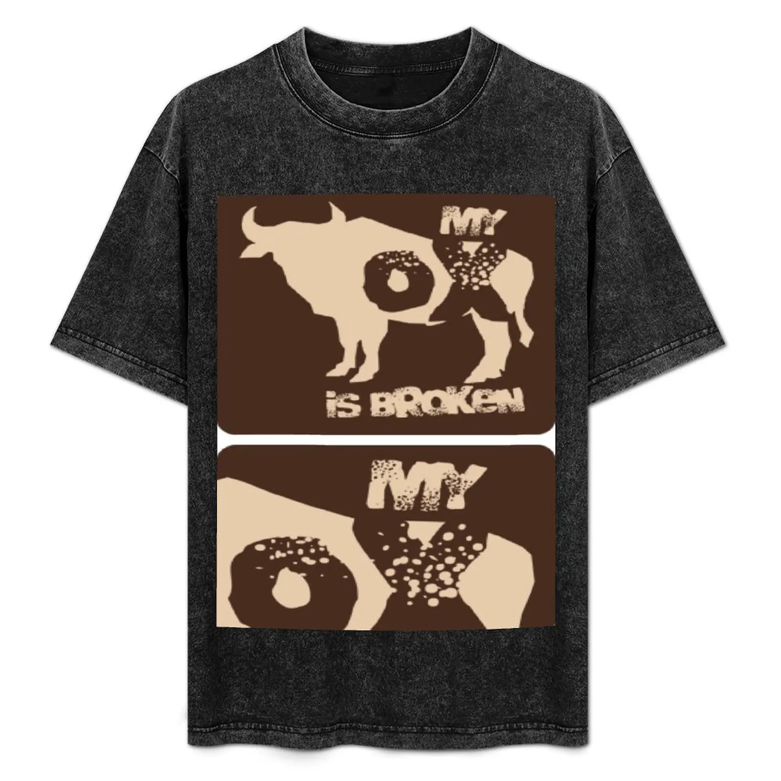 

My Ox is broken T-Shirt oversized t shirt oversizeds plus size men clothing