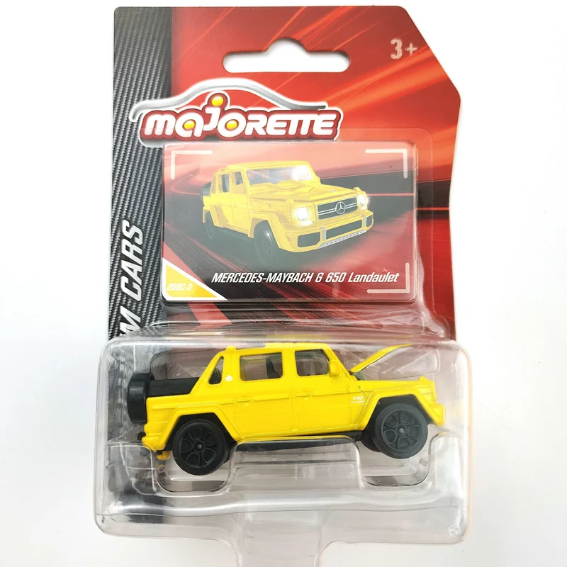 

Автомобили Majorette Premium для Benz G 650 LANDAULET 1/64, литая под давлением модель автомобиля, детские игрушки, подарок