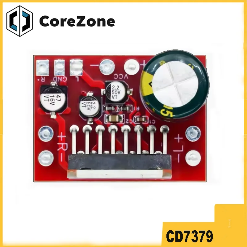 CD7379 2.0 Dual Channel Stereo Amplifier Board Module 2*39W Power over TDA7297/7377