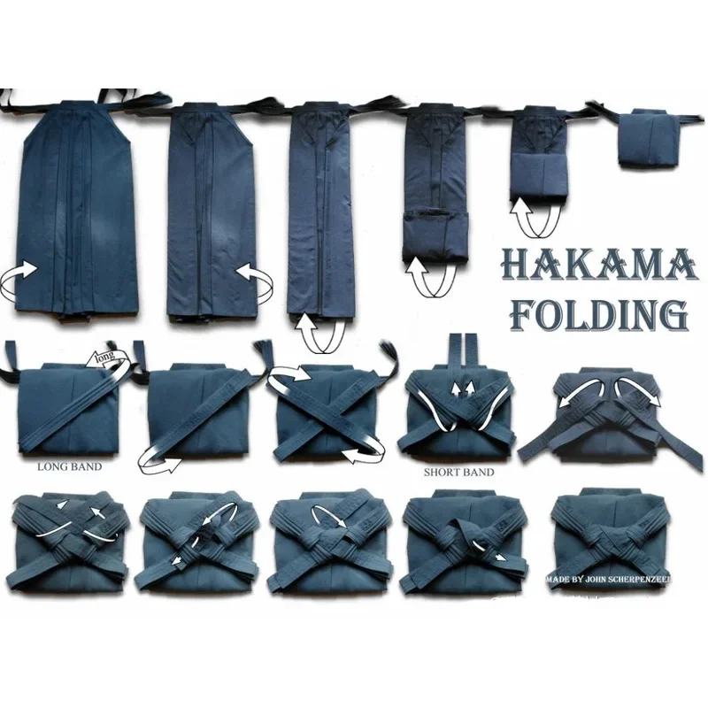 زي عسكري كيندو كيمونو ياباني برو ، أيكيدو كيكوغي هاكاما