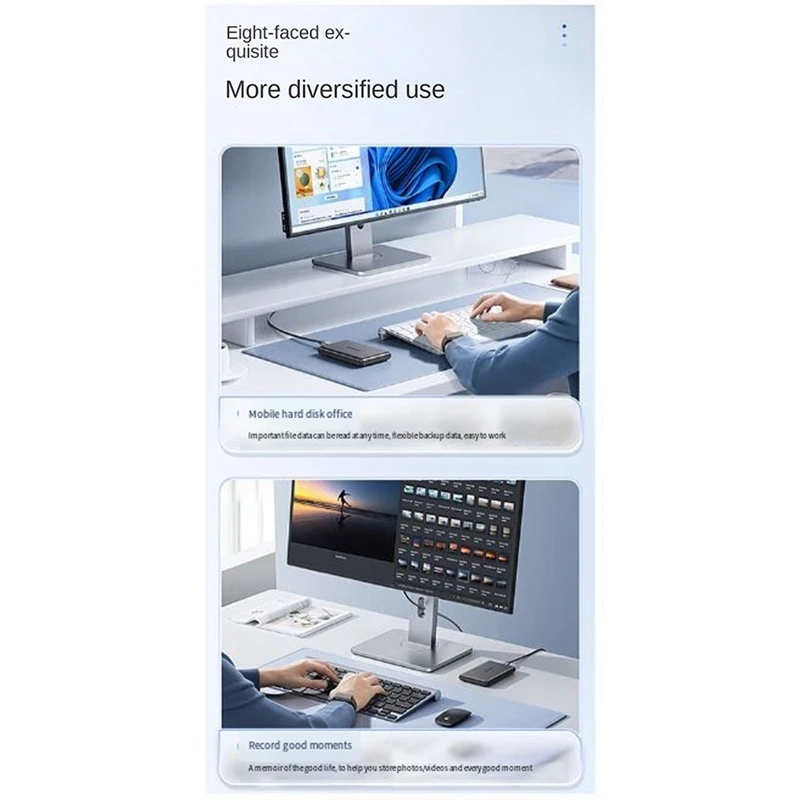 ORICO 2.5 Inch External HDD Case SATA To Type-C Hard Drive Enclosure For SSD HDD PC Laptop