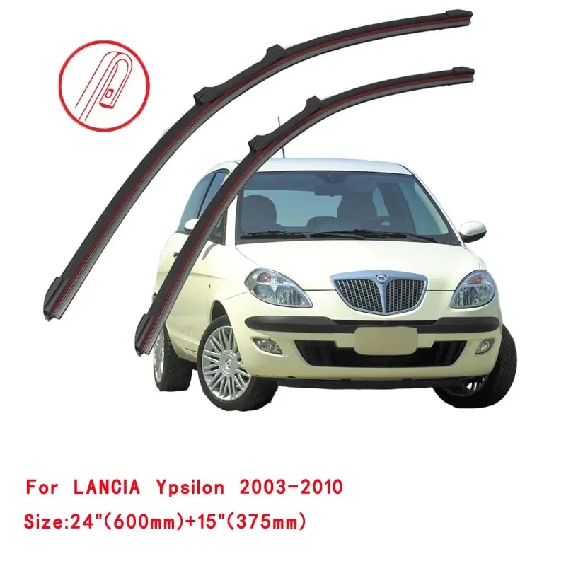 For Chrysler LANCIA Ypsilon 2003-2023 Car Windshield Wiper Blade Front Windscreen Brushes Washer Accessories Window Cleaning 5
