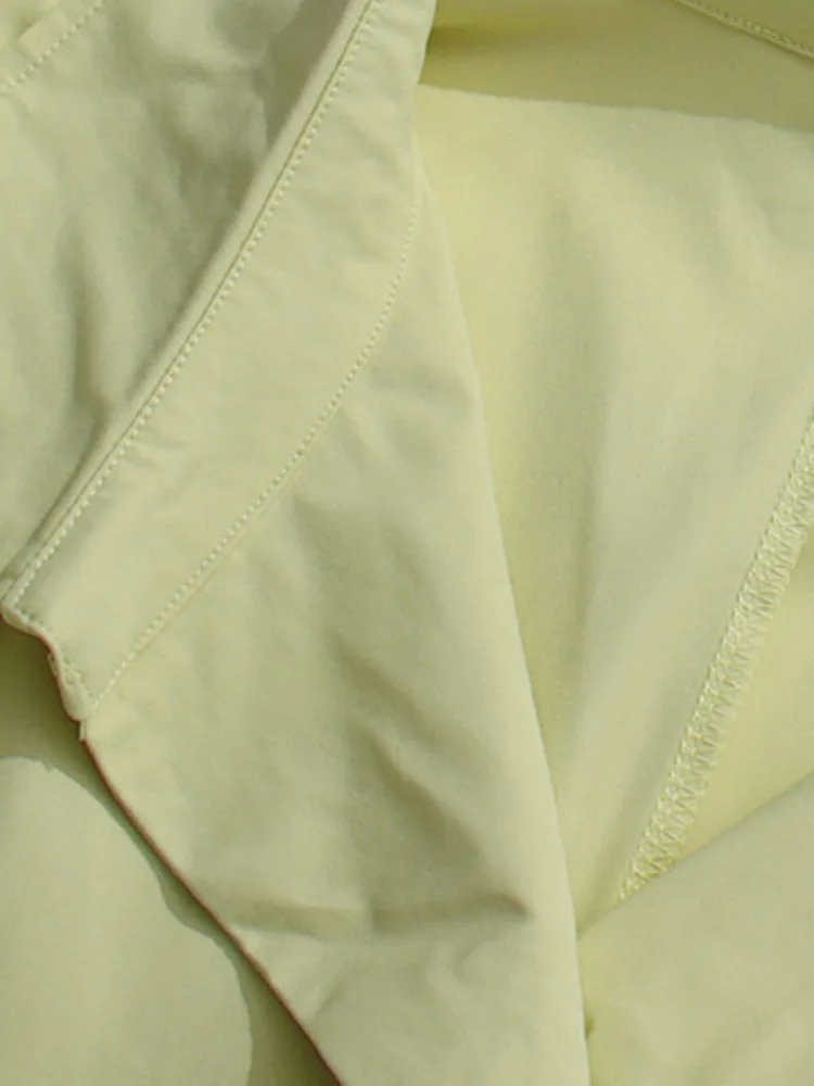 ZMEENNA المرأة غير المتماثلة التفاف بلوزة التعادل الخصر قميص غير رسمي بأكمام طويلة الخامس الرقبة بلون تونك ZM3941