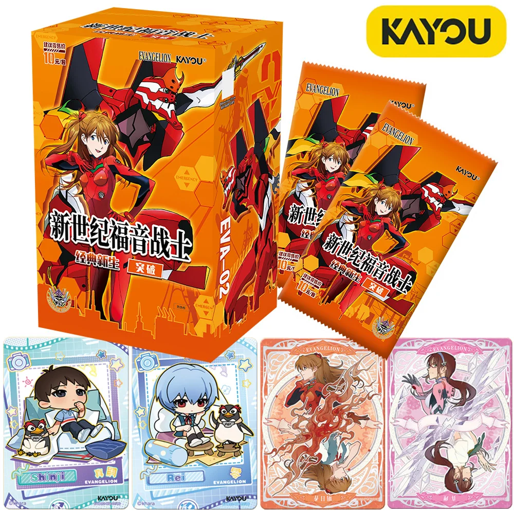 

Оригинальные коллекционные карточки KAYOU по мотивам Евангелиона: научно-фантастические мехи, аниме, креативные Q-версии персонажей. Карточки, которые ценят фанаты. Идеальный подарок на Рождество.