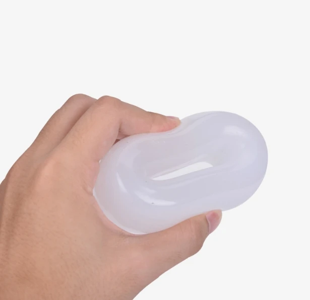 Giocattolo del sesso dell'anello di ritardo degli uomini dell'attrezzo ginnico dell'anello del pene portante del Silicone