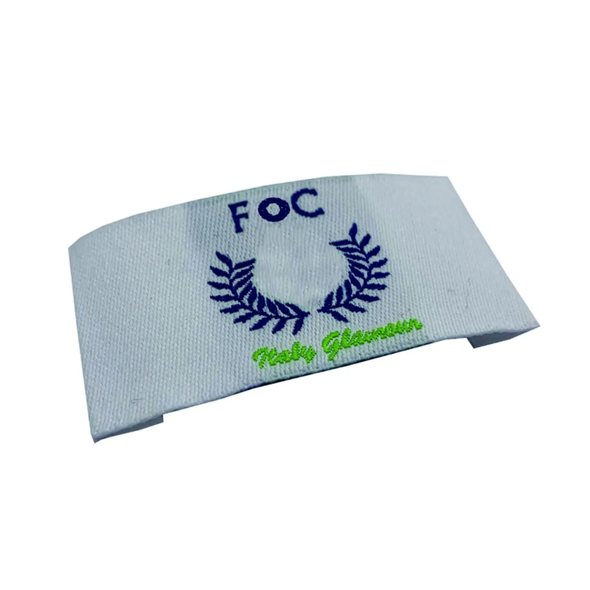 Custom High Quality Clothes Garment Fabric Labels Wholesale High Density Clothing Damask Woven Tag Custom Woven Labels