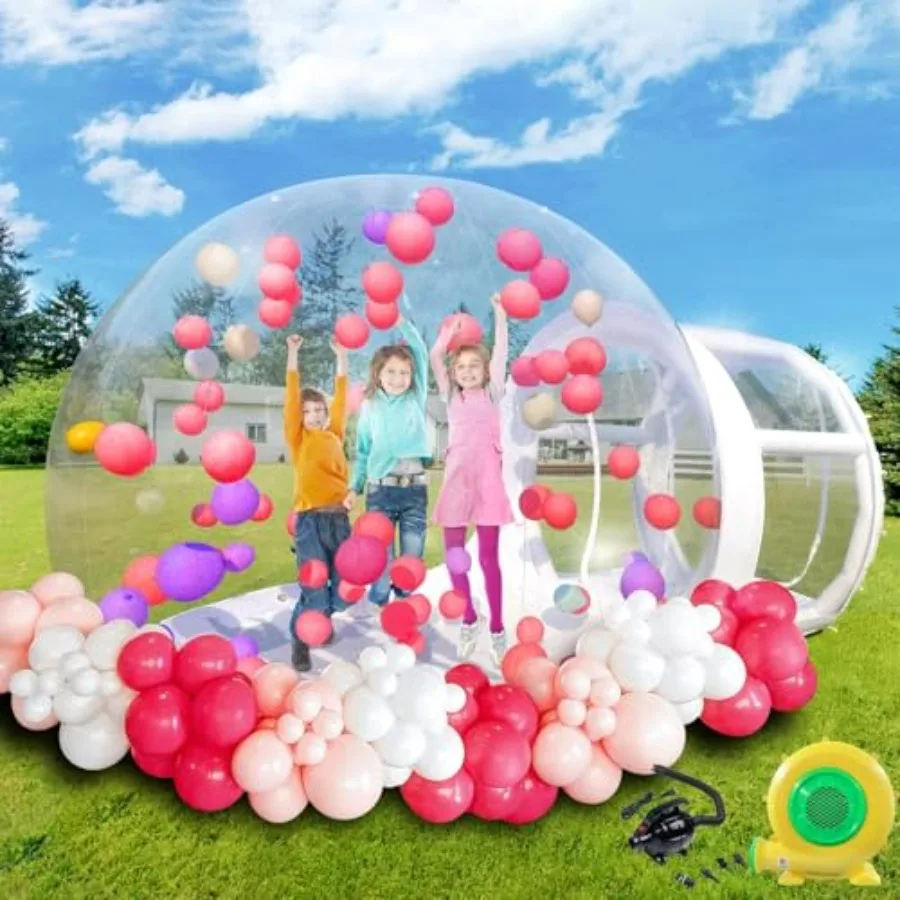 

Inflatable Bubble House Bounce House PVC Bubble Tent Commercial 10FT Bubble Bouncers with UL Blower Pump for /Adults 10FT Dia B