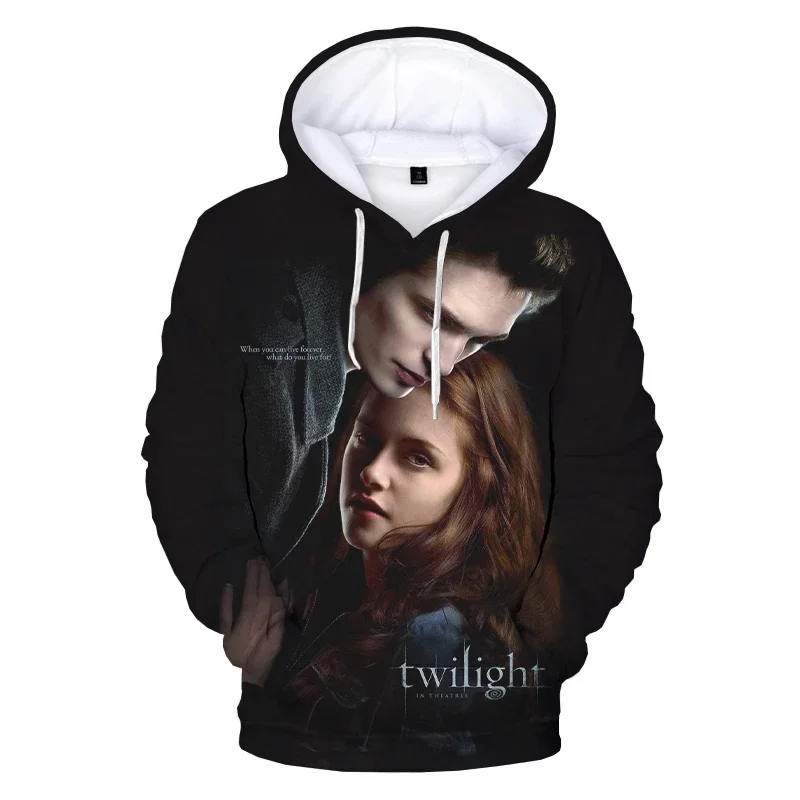 The Twilight Saga 3D Print Hooded Sweatshirts Unisex Harajuku Streetwear Oversized Hoodies Men Fashion Casual Cool Pullover