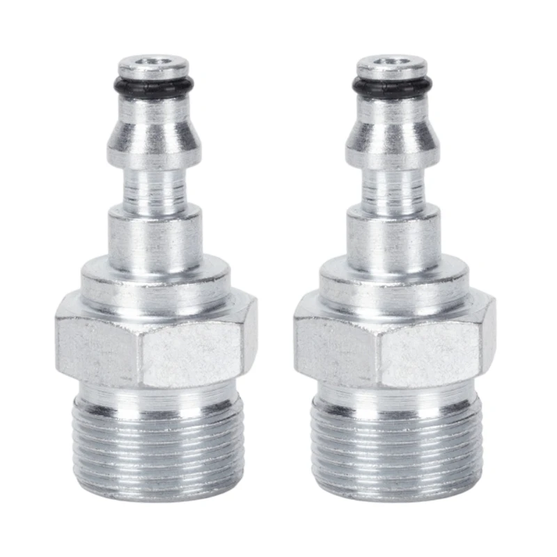 Industrial 2PCS Anti Burst Water Pipe Joints Couplers Premium Stainless Material Quick Connection/Disconnect Mechanism C5AD