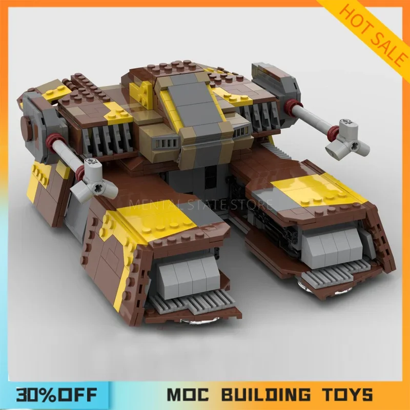 899PCS Customized MOC Canderous-class assault tank Model Building Blocks Technology Bricks Creative Assembly Toys Holiday Gifts