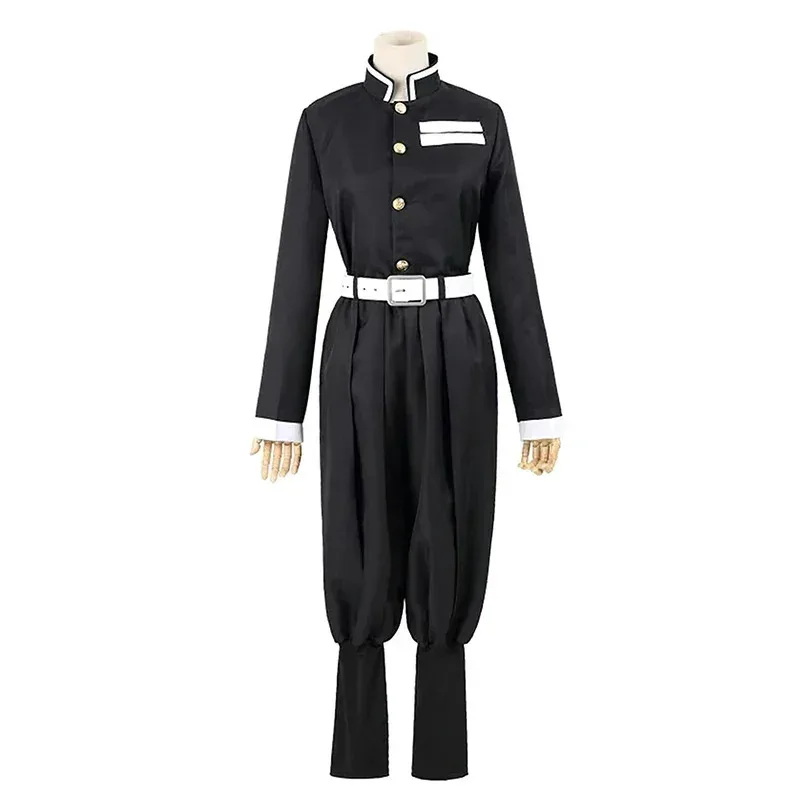 Tanjirou Kamado Cosplay Anime Demon Slayer Kimetsu No Yaiba Cosplay disfraz uniforme Haori Kimono peluca traje Halloween adulto niño