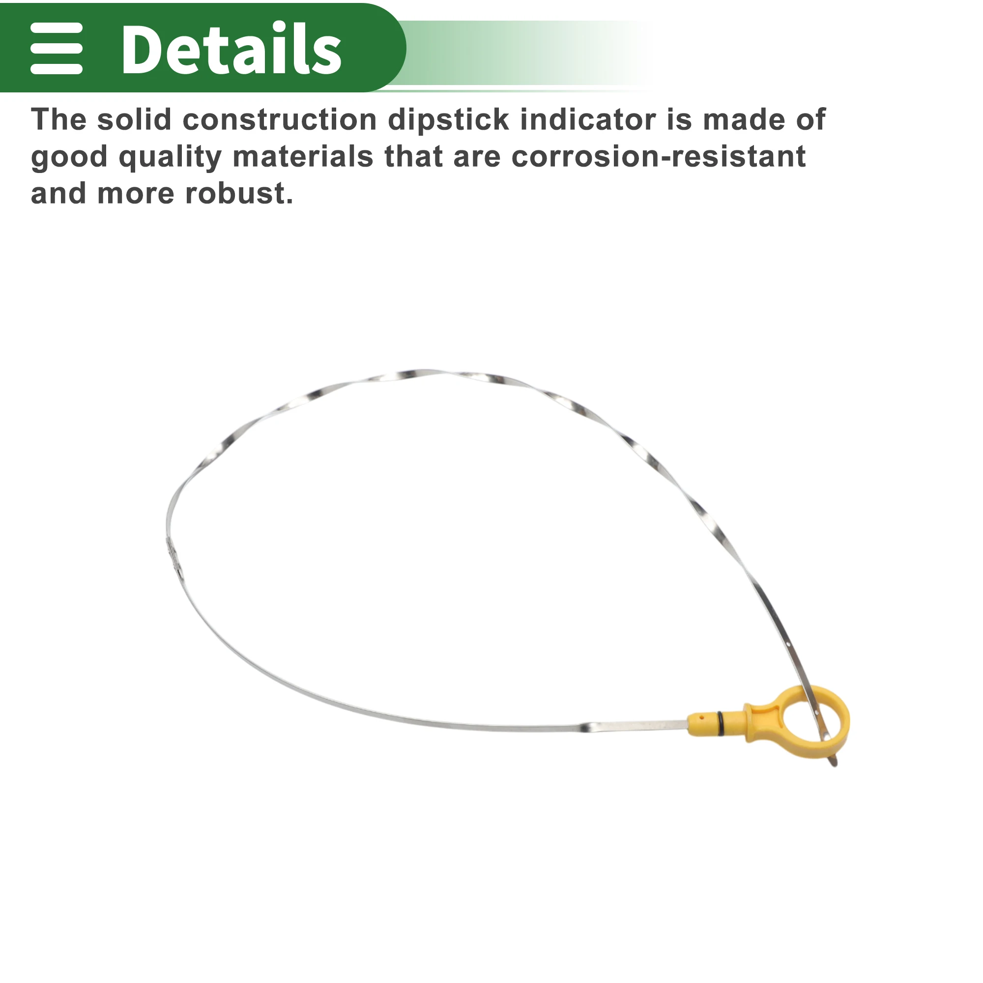 عصا قياس مستوى الزيت من UXCELL لسيارة Ford F-150 2004-14-مقياس مستوى السوائل الهندسي بدقة أصفر