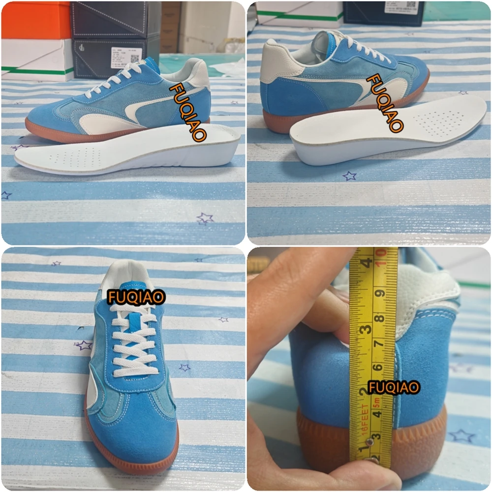 รองเท้าผ้าใบเสริมส้น 6 ซม. สำห - Men Shoes Trainers บทวิจารณ์และราคา