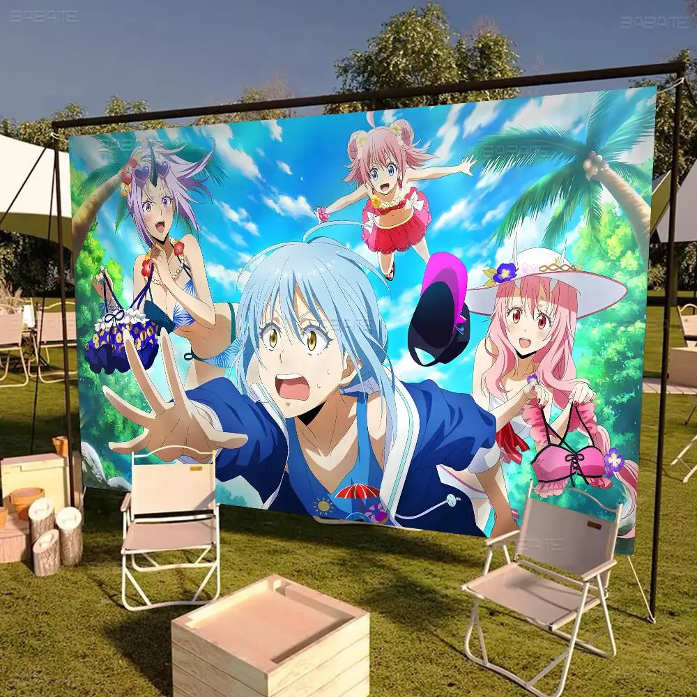

That Time I Got Reincarnated As A Slime Anime Large Size Shop Art Promotion Advertising Booth Flag Hanging Banners