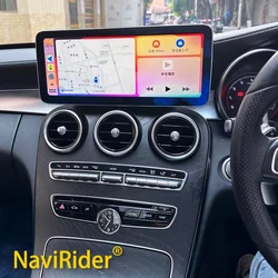Android 13 Touch Screen For Mercedes Benz W205 GLC C V Class W447 2015-2019 GPS Wifi BT With CarPlay Android Auto Car Radio