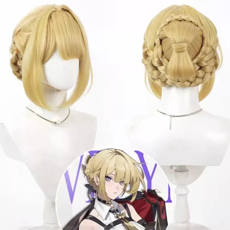 qq28LQАниме Эвелин парик игра ZZZ Zenless Zone Zero Chevalier Хэллоуин аниме косплей вечерние женские парики