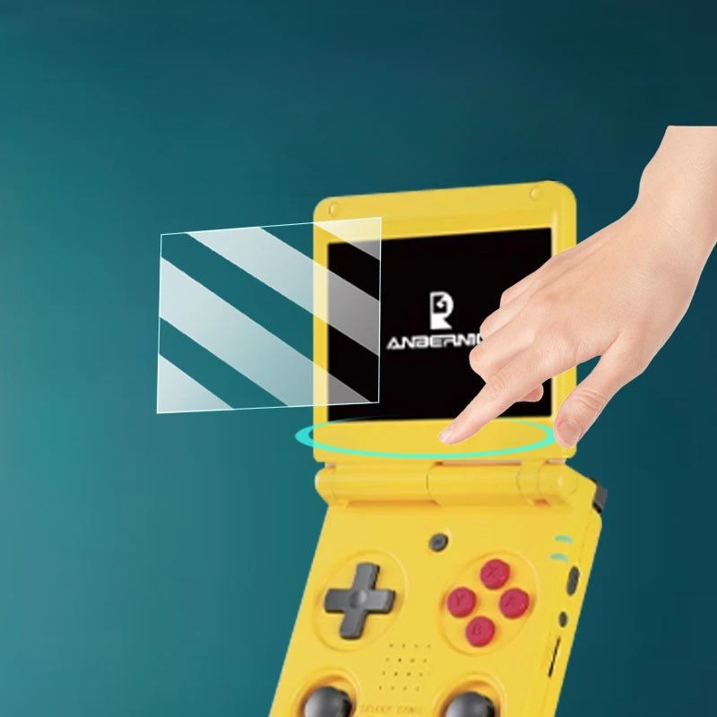 ل ANBERNIC RG34 XXSP حامي الشاشة ل Anbernic RRG34XX SP Rg34xxsp Rg34 XX SP واضح التغطية الكاملة لينة طبقة رقيقة واقية من البولي يوريثان