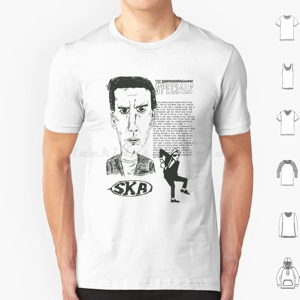 Terry Hall-A Message To You Rudy T Shirt 6xl Cotton Cool Tee Rip Terry Hall The Specials Terry Hall Terry Hall Rest In Peace