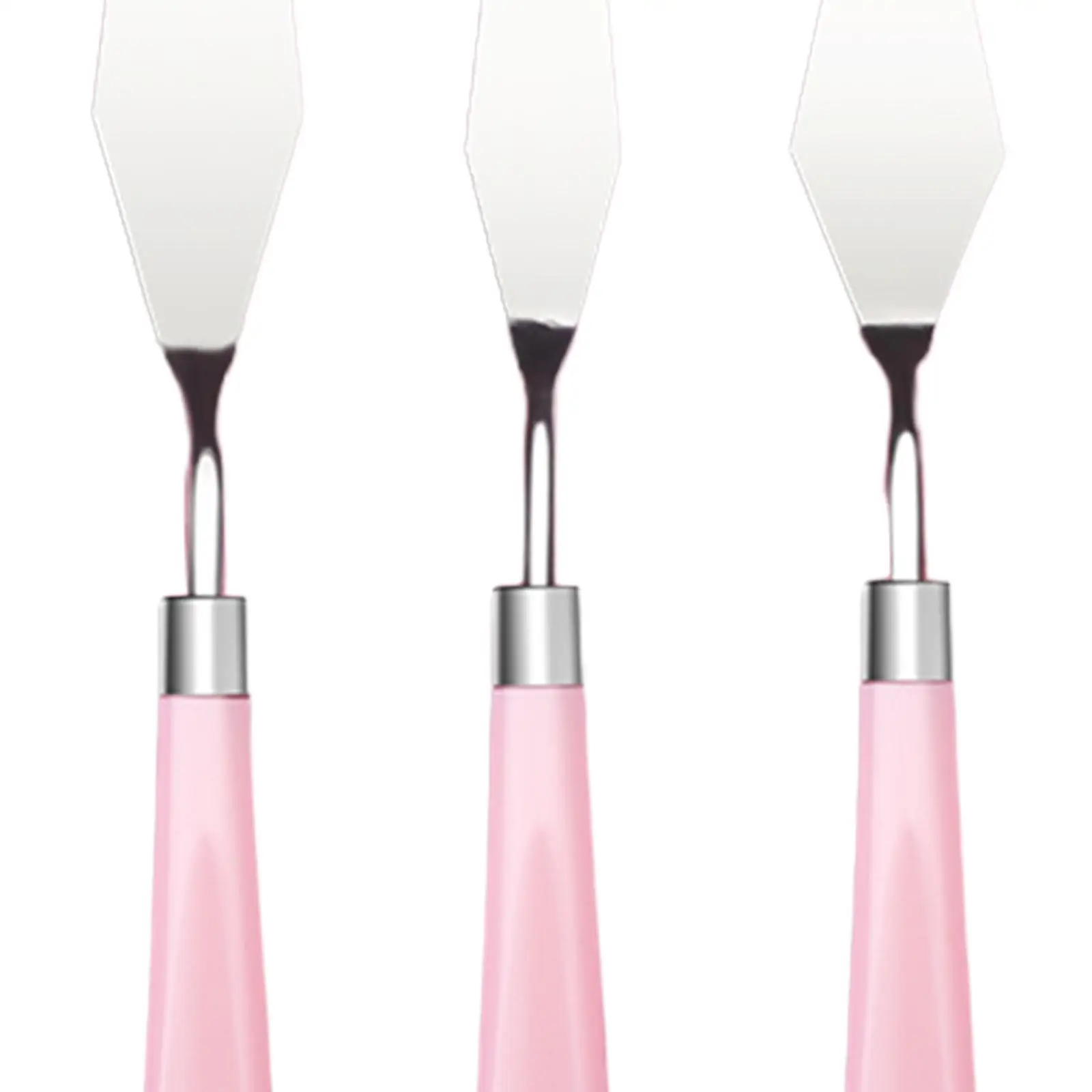 Ensemble de Couteaux à Peinture avec Outils en Acier Inoxydable pour Toile, 5 Pièces