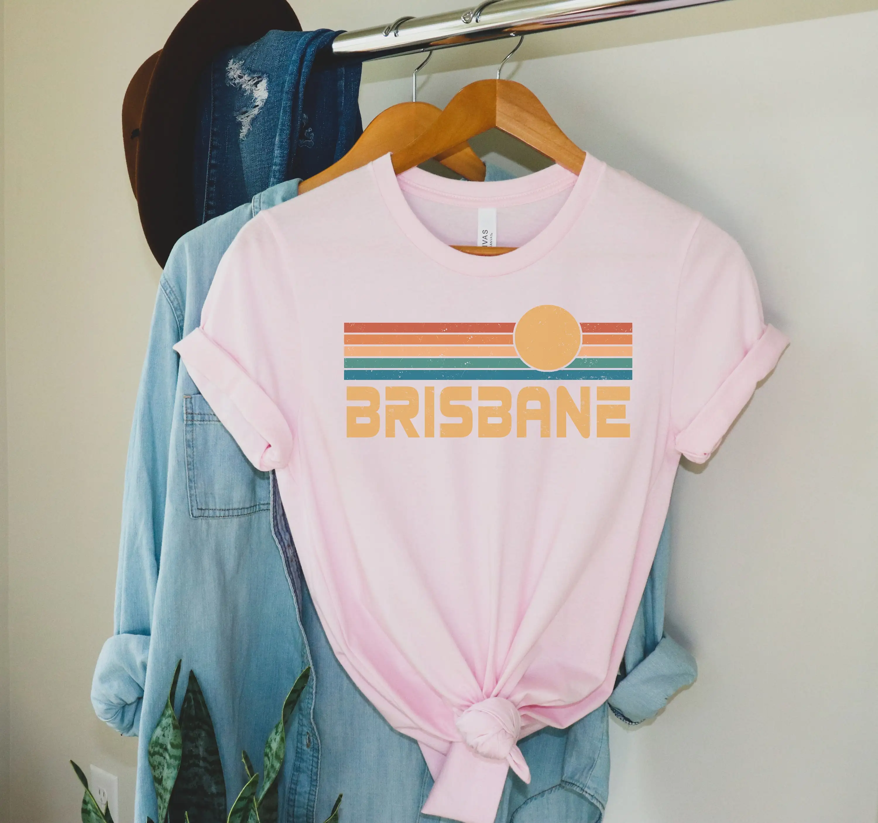 Brisbane T Shirt Australia Aussie Pride Queensland Souvenir Group Vacation Hometown