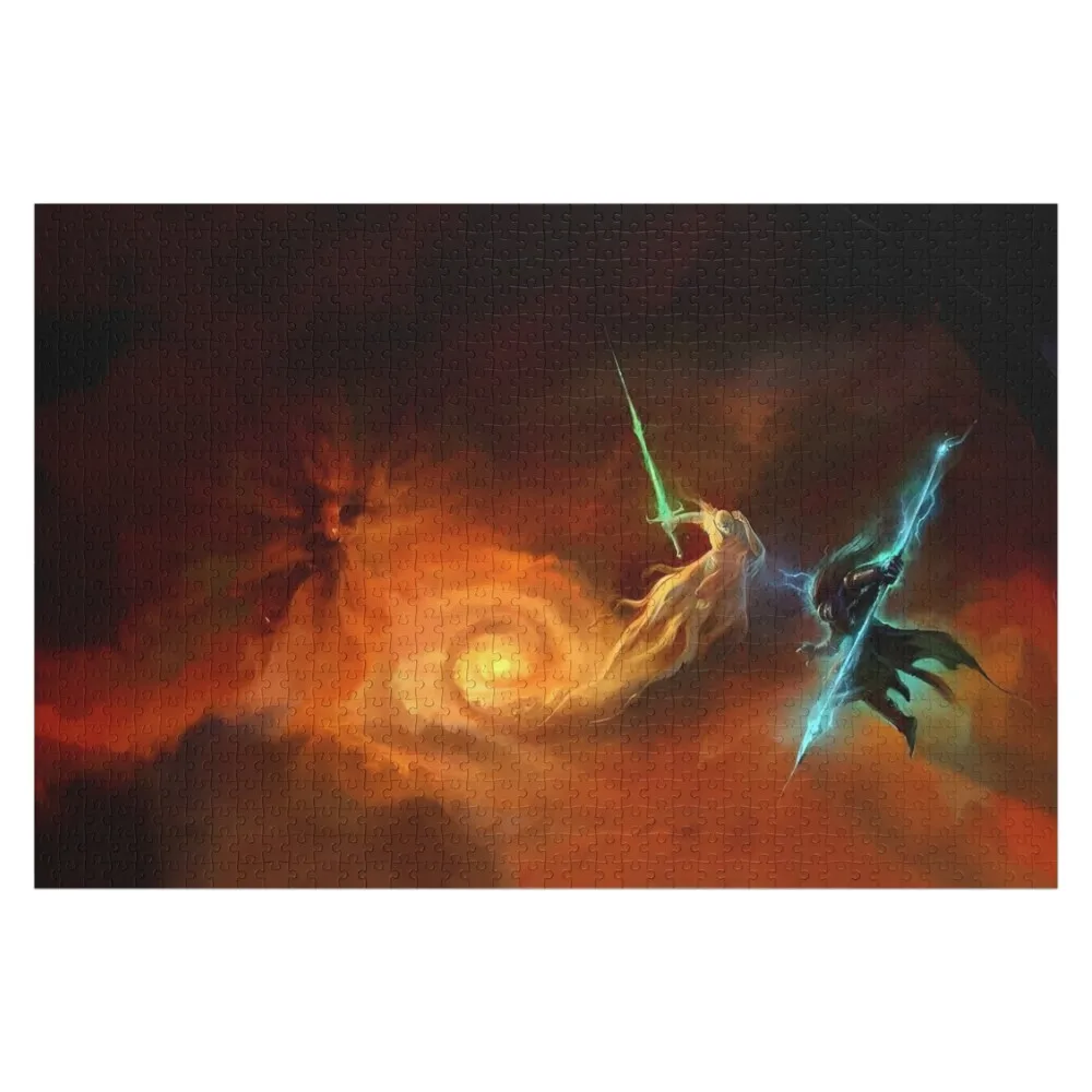 

Пазл «Путь королей»: Два воина, сражающиеся друг с другом, персонализированный подарок с фотографией, деревянная головоломка на заказ, персонализированная игрушка-пазл