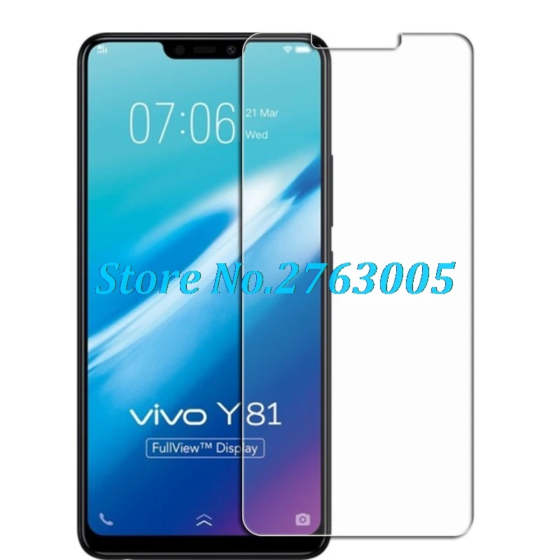 Tempered Glass For vivo Vivo Y81 Y83 1808, 1803, V1732A  6.22