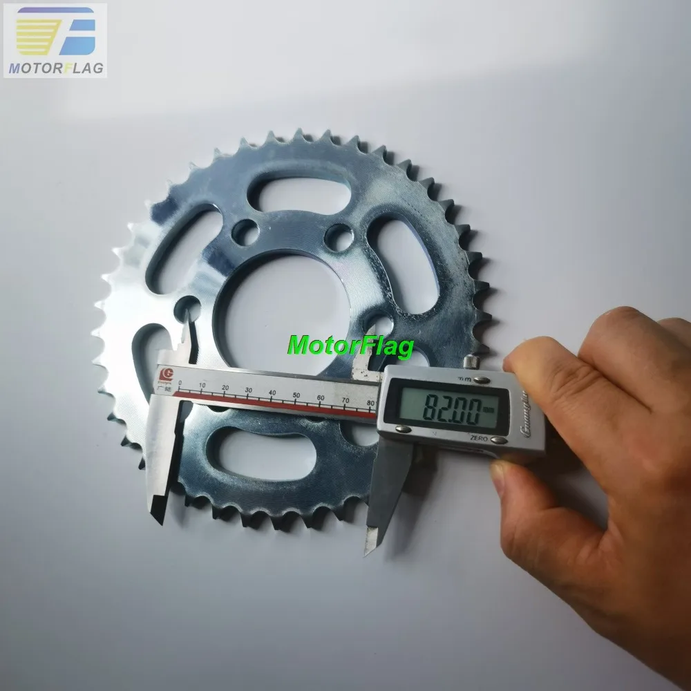 Rear Chain Sprocket 428-41T (New Type, 6-hole Version) for KEEWAY K-LIGHT 202, K-LIGHT 125 EFI, BENELLI MOTOBI 200 EVO - view 4