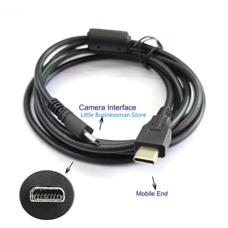 Mini 8-Pin USB Type C Cable for Camera File Transfer and Charging M76A