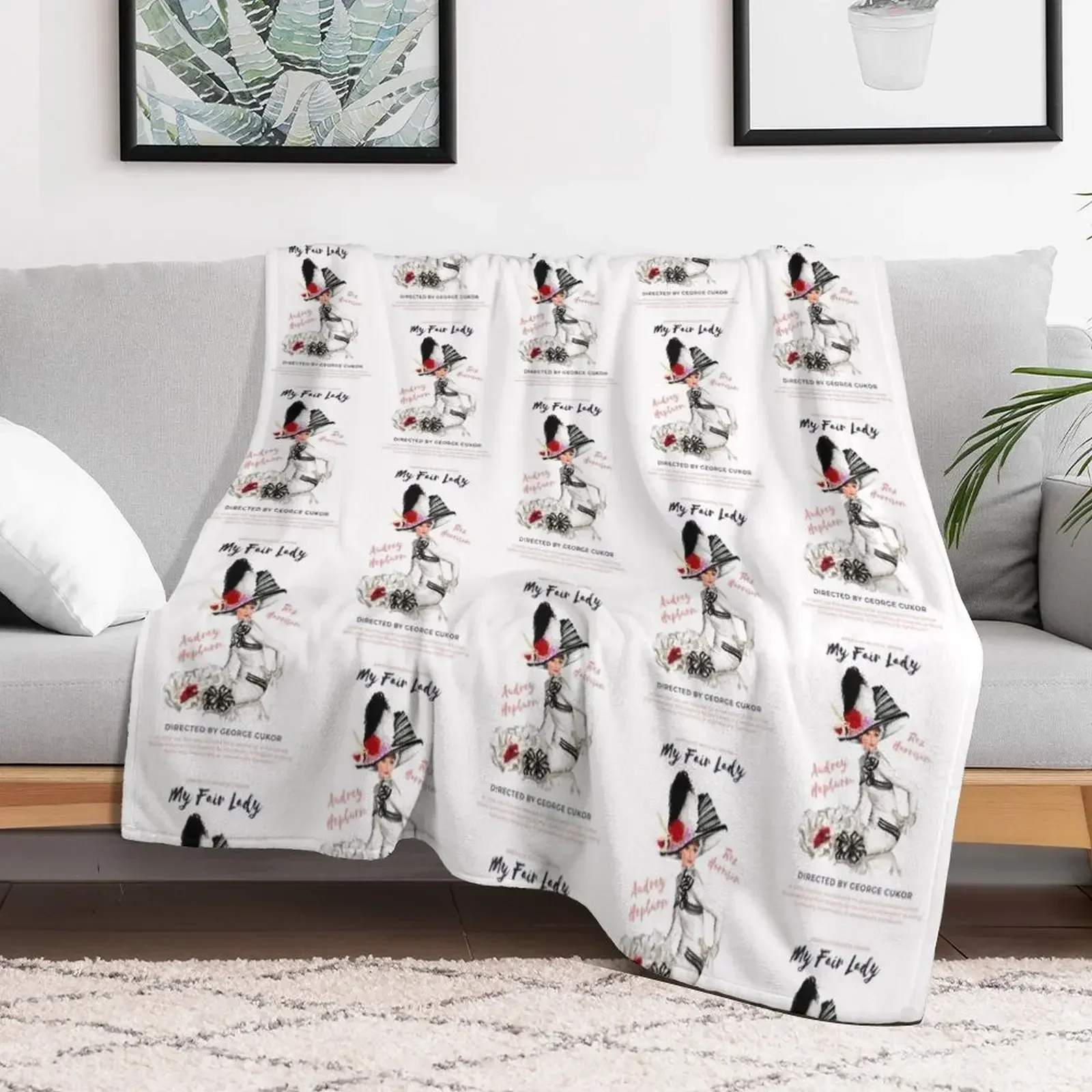 

Eliza Doolittle Throw Blanket Tourist Winter beds Blankets