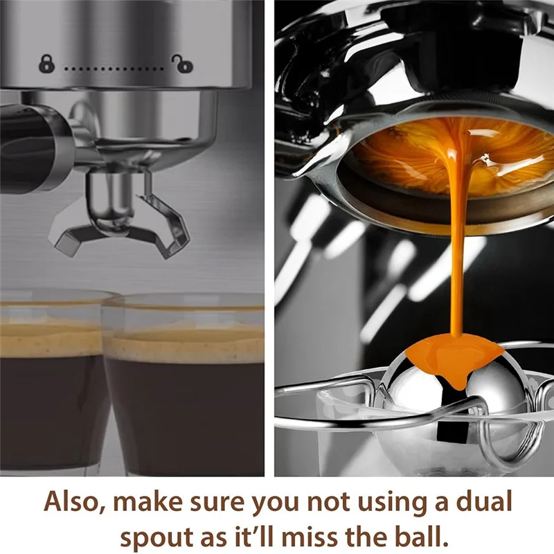 【Limited Time Offer】Spherical Coffee Drink Chiller Tool Reusable Stainless Steel Cocktail Freezer Ball Suitable For Coffee Bever