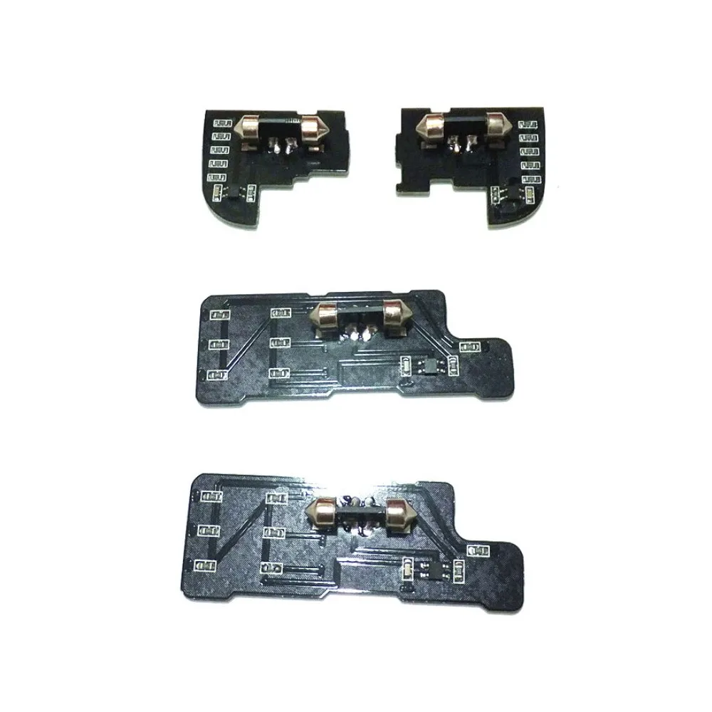 يوليو الملك سيارة أضواء القراءة الداخلية متوافقة لهوندا CR-V 2007 2008 2009 ، 4 قطعة 6000K LED قبة خريطة ضوء داخلي