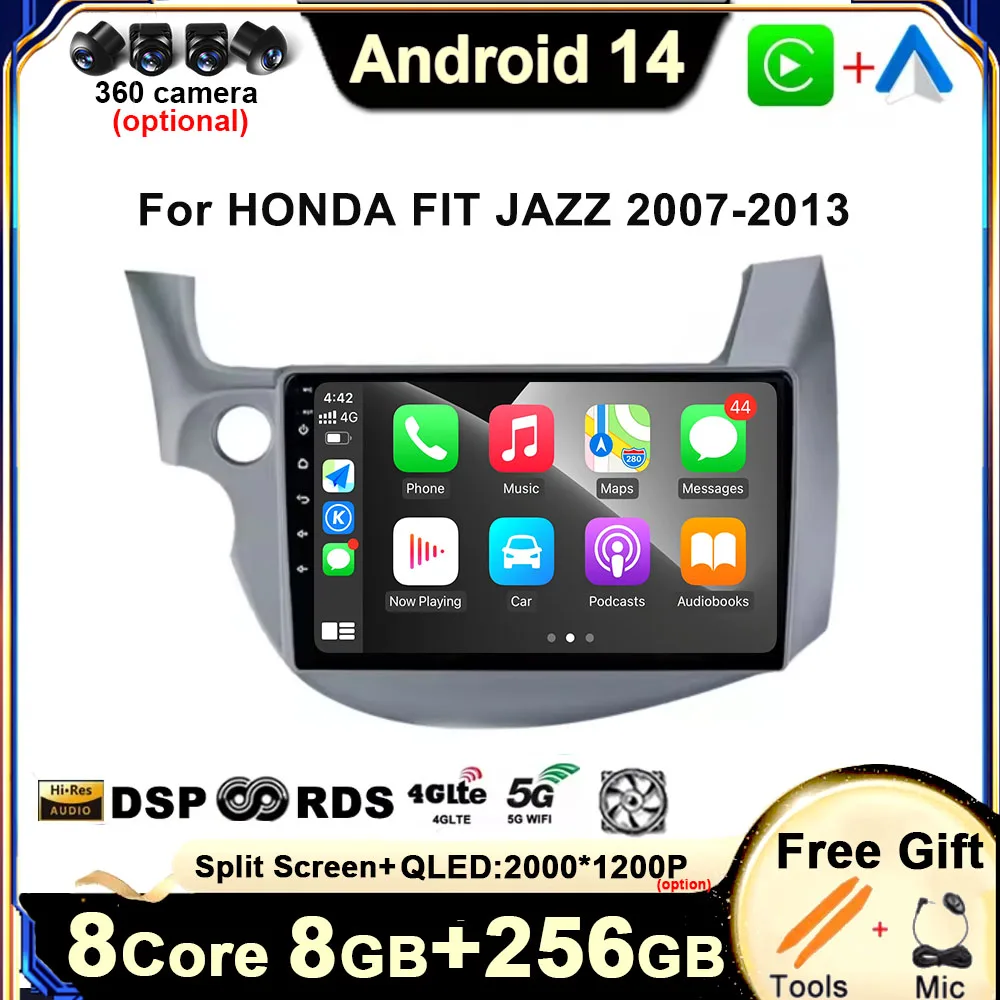 

Для Honda FIT JAZZ 2007 - 2013 GPS Navi Android OS сенсорный экран воспроизведение автомобиля 4G BT WIFI Автомобильный мультимедийный радиоплеер DSP Стерео инструменты