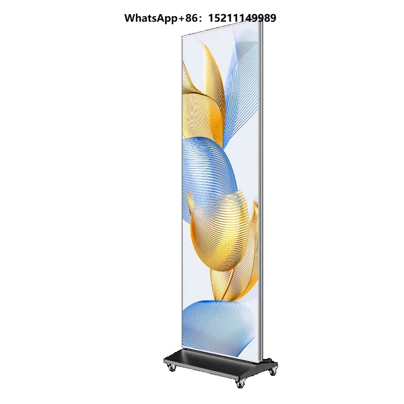 Magnetic Advertising LED Display Poster Easy to Splice for Large Size Advertising Display